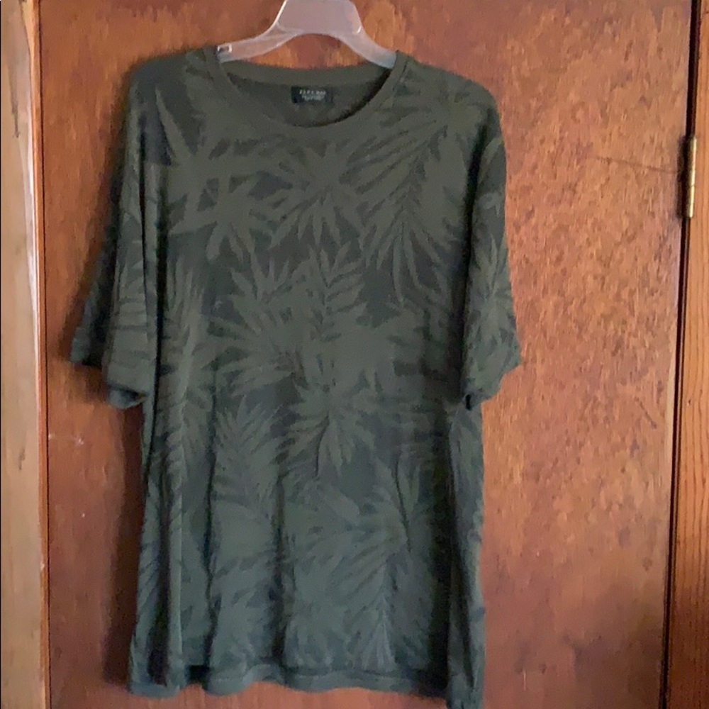 Mens palm print tee